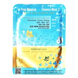 Nature Mapping Essence Mask Pack - White 25g x 10 sheets / 자연맵핑 에센스 마스크팩-백색25gx10매