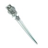 Owl Decorative Antiqued Pewter Letter Opener Paper Cutting Knife for