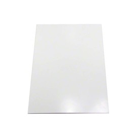 Magnet Expert® Gloss White Flexible A4 Ferrous Sheet (297 x 210 x 1mm) (Pack of 1)