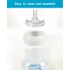 Sippy Straw Nipple for Dr. Brown's Wide-Neck Baby Bottles &
