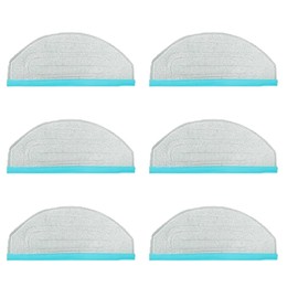 Frexusuent Mop Pad Replacement Part for Yeedi Cube for Yeedi CC Robotic Robot Vacuum Cleaner,6 Pcs Washable and Reusable Soft Microfiber Mop Pads Accessories