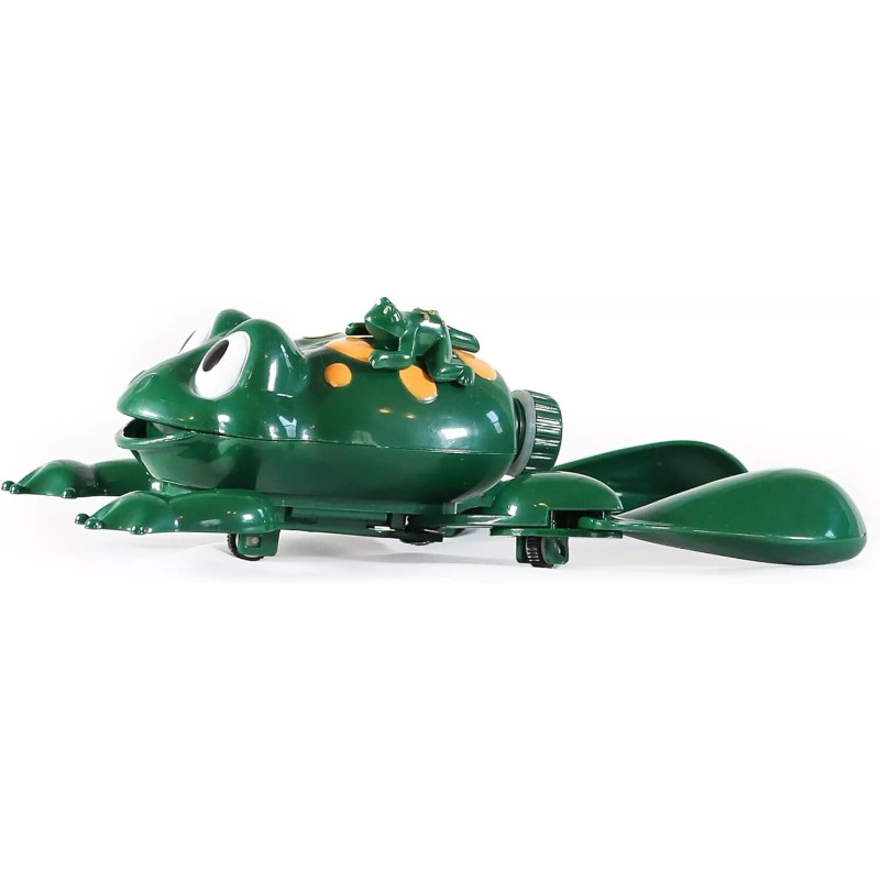Think Fast Toys Froggy The Frog: Vibrant Green Bath Buddy