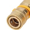 Gonetre Gas y Splitter Natural Gas Quick Connection Adapter Durable