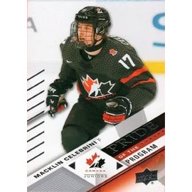 2024 Upper Deck Canada Hockey #70 Macklin Celebrini Rookie Card RC Hockey Card