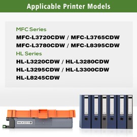 229XL TN229XL TN-229XL Toner Cartridges Replacement for Printers HL-L3220CDW HL-L3280CDW HL-L3295CDW HL-L3300CDW HL-L8245CDW MFC-L3720CDW MFC-L3765CDW MFC-L3780CDW MFC-L8395CDW ( 2 Blacks )