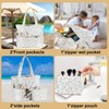LOIDOU Large Beach Tote Bag Waterproof Sandproof Beach Pool bag
