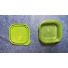COMPAC HOME Square Bowl Container - 7oz - Light Green