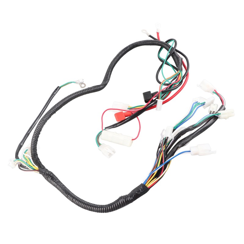 Engine Wiring Harness Assembly CDI Unit Solenoid Plug for GY6
