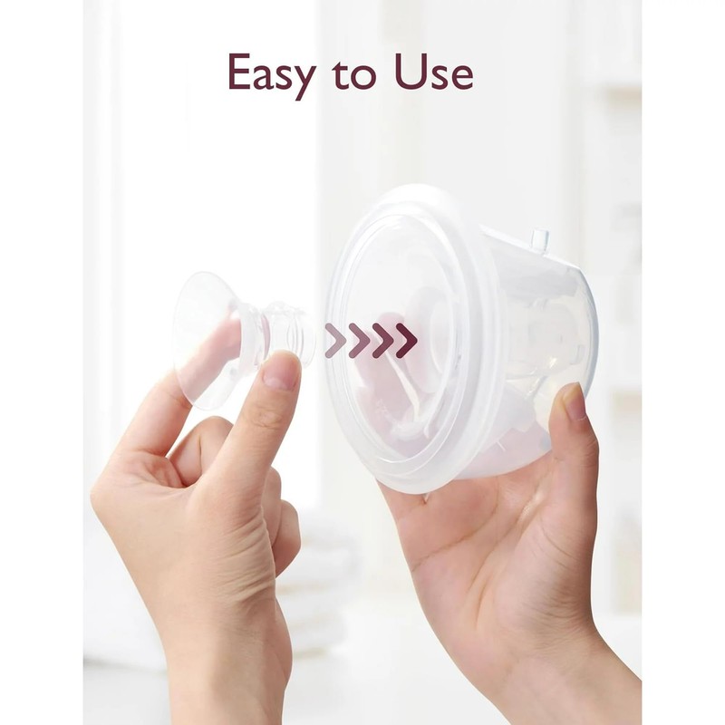 Flange Inserts for Breast Pump 6PCS, 13/15/17mm Flange Inserts Compatible