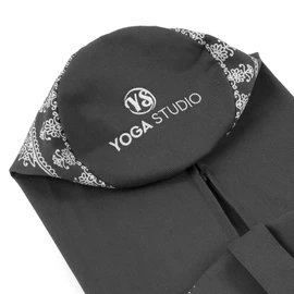 Yoga Studio Organic Cotton Bolster with Handle and Zip - Elephant - Graphite Grey