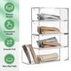 3 Pack Drink Packet Organizer, Acrylic Drink Mix Holder with