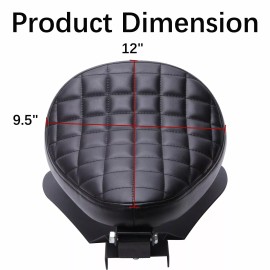 KEEPDSGN Motorcycle Spring Solo Seat For Harley Sportster Iron 48 883 1200 Chopper Bobber