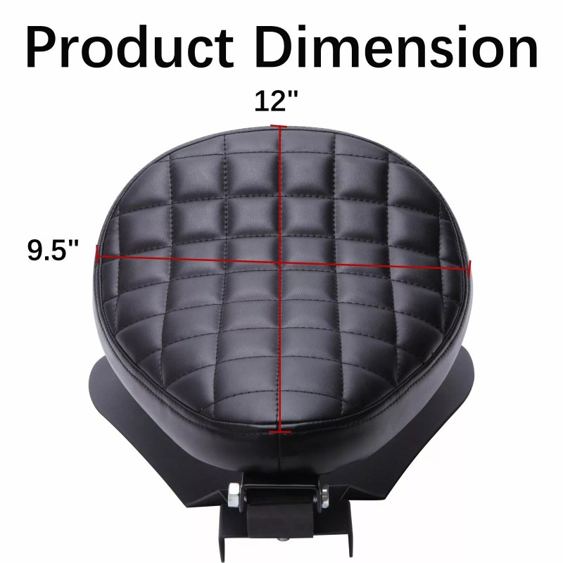 KEEPDSGN Motorcycle Spring Solo Seat For Harley Sportster Iron 48