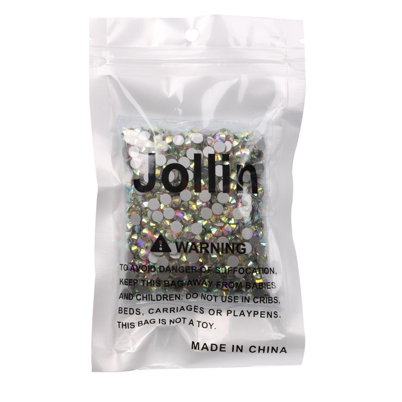 Jollin Crystal Flatback Rhinestones Gems for Crafts 4.8mm SS20, Crystal