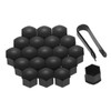 Mtsooning 21 Pcs Car Wheel Nut Caps, 21mm Universal Nut