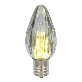 Vickerman F15 Warm White LED Plastic Flame Replacement Bulb, Package of 25