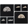 Shlax & Wing 5 Pcs Men's Pocket Square Set Business