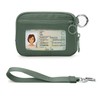 Didida The Iris Wallet Zip Card Case with Keychain Wristlet