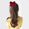 chiduerm 16Pcs Cheerleading Bows 8 Inch Large Cheer Hair Bows