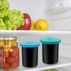 SLSON 4 Pack Pet Food Can Cover Set, Universal Silicone