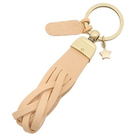 IL BISONTE SKH040PG0001 NA106B Keyring Key Ring, Beige, Men's, Women's, Parallel Imported