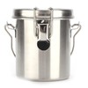 Brush Washing Bucket Stainless Steel Material Easy Carry Painting Supply