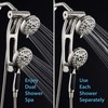 AquaSpa High Pressure 48-mode Luxury 3-way Combo with Adjustable Extension
