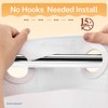 River Dream Heavyweight No Hooks Required Dotted Waffle Weave Shower
