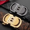 Ridoras Mens Designer Ratchet Belts for Casual Jeans with Letters