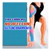 Cinta Kinesiologica Vendaje Neuromuscular Lesion Deporte Color Negro