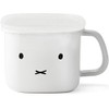 Fuji Enamel Miffy Face Oven-Safe Square Stock Pot Miso Pot