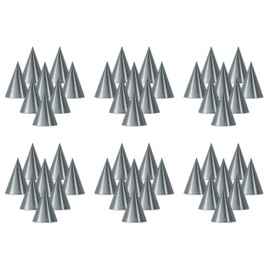 Beistle Silver Foil Cone Hat