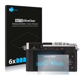 Savvies 6 Pack Screen Protector compatible with Leica D-Lux 7 Protection Film Clear