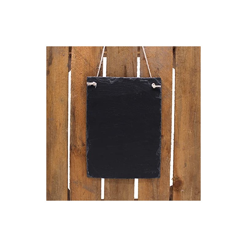 Chalkboard Slate Vintage Note Board for Hanging Memo Board Writeable