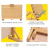 MEEDEN Large Drawing Board Easel, Solid Beech Wooden Tabletop H-Frame