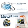 Remobia Hicol Freezable Snack Box with Built-in Ice Packs,Small Insulated