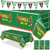 Oudain 4 Pcs Chili Cook Party Decorations Off Tablecloth Disposable
