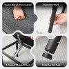 Adjustable Ottoman Pouf, 4 Height Position & 60 Degree Tilt