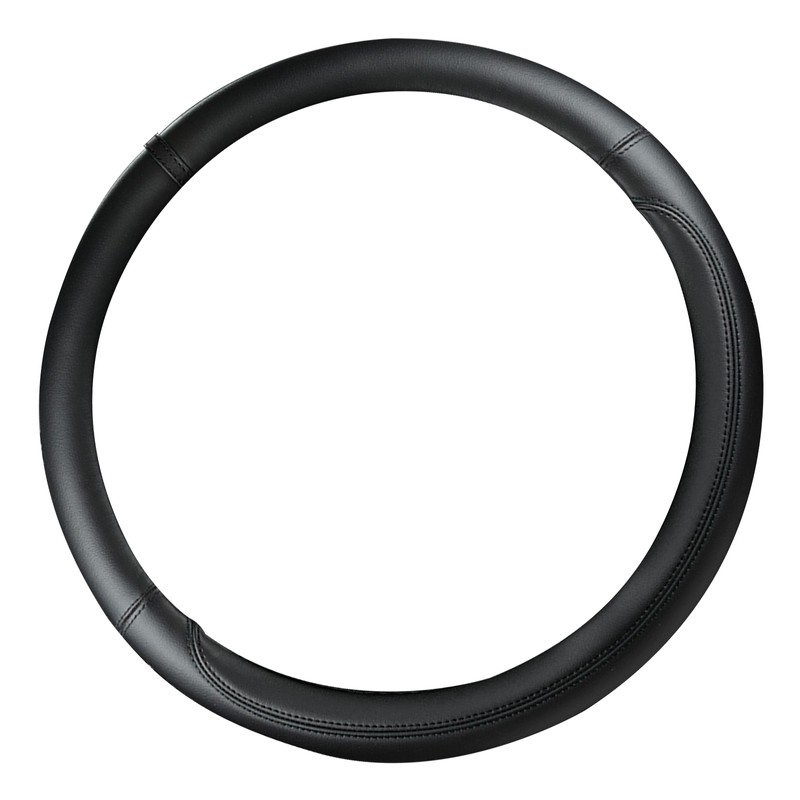 Steering Wheel Cover Nappa Leather Wrapped Wheel Protector Anti Slip