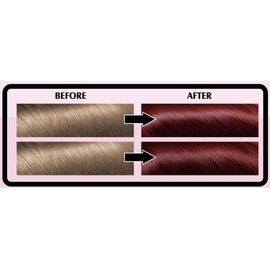 FYNE Burgundy Permanent Hair Dye for Women - Home Hair Colour Cream with Built-in Conditioner - Gentle, Long-Lasting, Easy to Use, Suitable for All Hair Types - Achieve Salon-Quality Results at Home