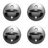 US Stainless 4 Pieces Stainless Steel 316 Round Pad Eye