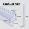Framed Shower Door Bottom Seal, 3/16" x 39" Glass Door