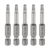 sourcing map 5pcs TT20 Security Torx Head Screwdriver Bit 2"