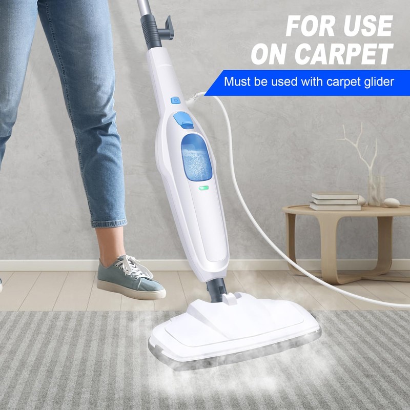 Multipurpose Steam Mop 1500W Electric Floor Cleaner Hot Steam Cleaner