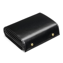 Ziegler Men's Bi-fold Wallet, Genuine Leather, Popular Brand, Top Craftsman, Large Capacity, Durable, Waterproof, Lightweight, Compact Wallet, Compact, Multifunctional, Business Style, Box Type, black