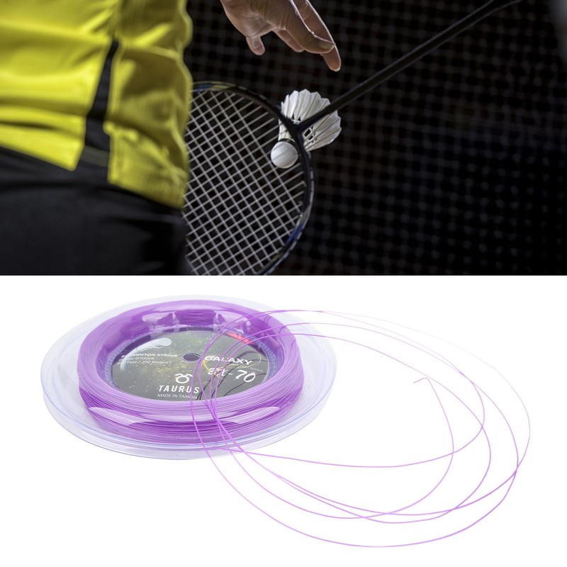 POWERTI BX70 Badminton Rackets String High Elastic Nylon Badminton Racquet