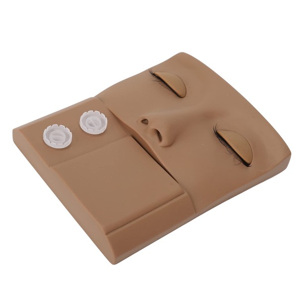 Eyelash Extension Mannequin, PVC with High Simulation, Easy Cleaning, Reusable