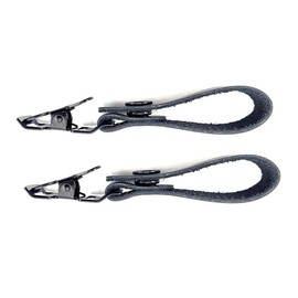 VILLFUL 2pcs Glove Clips For Work: Belt Clamp Holder Pu Strap For Firefighter Construction Mitts Bag Backpack Golf Tool Accessories