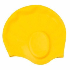 Shang's Gorra Natacion para Adulto con Cobertura de oidos Gorra de siliona para Adulto Talla Unica