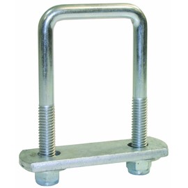 SeaSense U-Bolts with Frame Straps, 2-1/8-Inch x 4-4-Inch